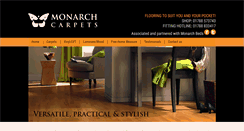 Desktop Screenshot of monarchcarpets.co.uk